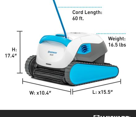 Hayward The PoolCleaner R130 Robotic Pool Cleaner (Open Line)