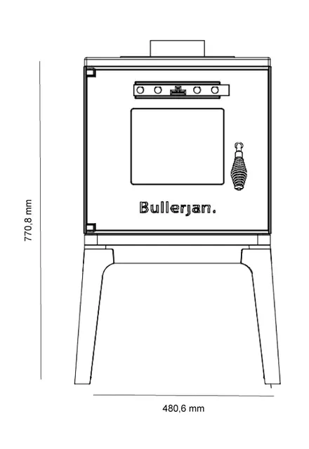 Bullerjan Bullerjan Cook Stove (7 kW)