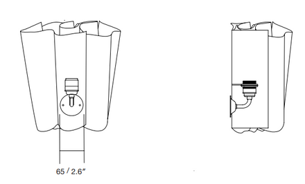 Pinch Anders Column Wall Light