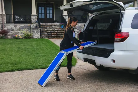 EZ Access Wall Prep Four Runner™ Portable Pet Ramp
