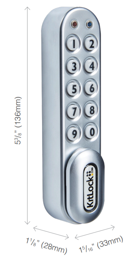 Codelocks Kitlockclassic Kl1000 Slamkit Door Lock