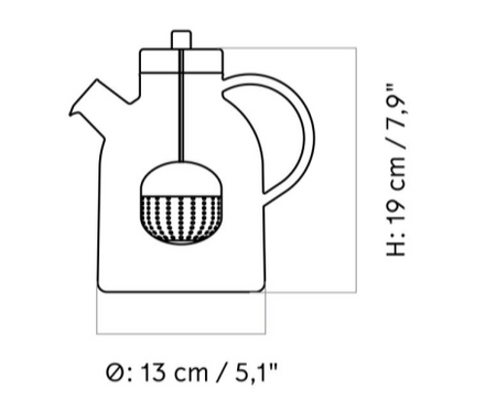 Audo Kettle Teapot 1,5 L