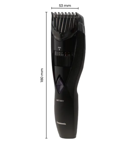 Panasonic Wet/Dry Precision Cutting Rechargeable Trimmer for Men with Quick Adjust Dial