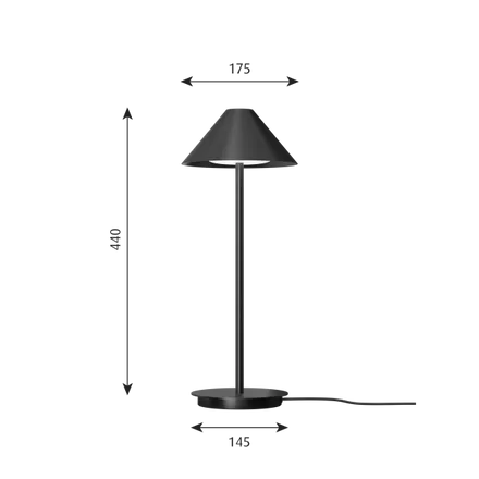 Louis Poulsen Keglen Table Lamp