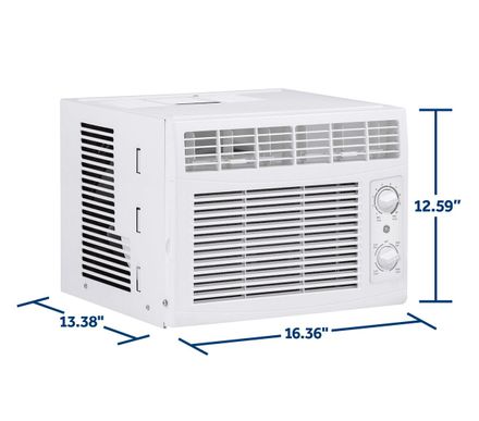 Ge Appliances GE® 5,000 BTU Mechanical Window Air Conditioner for Small Rooms up to 150 sq ft.