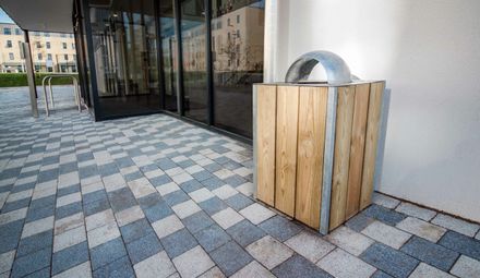 langley design Sheldon Litter Bin SLC302