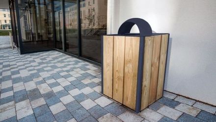 langley design Sheldon Litter Bin SLC302
