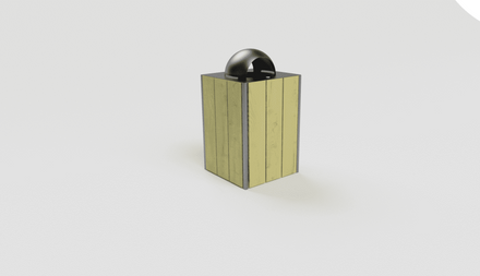 langley design Sheldon Litter Bin SLC302