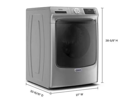 Maytag Front Load Washer with Extra Power and 16-Hr Fresh Hold® option - 4.8 cu. ft.  Washing Machines
