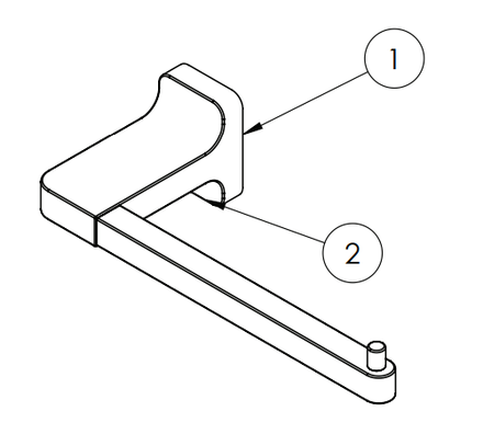 Crosswater Rotar Toilet Roll Holder