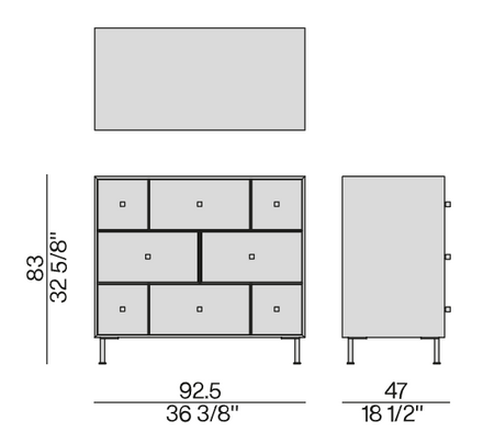 Porada Rucellai Chest Of Drawers