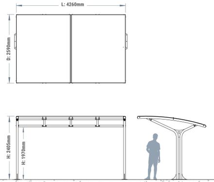 Bailey Streetscene Hardy Shelter