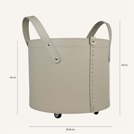 Limacdesign Roomy Firewood Holder Tonda