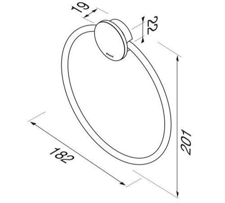 Geesa Towel ring