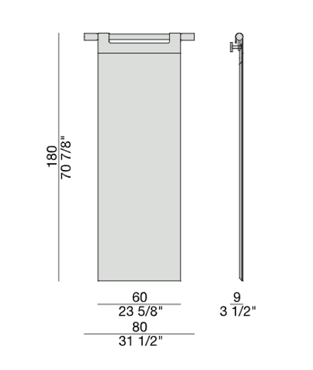Porada Hook Mirror