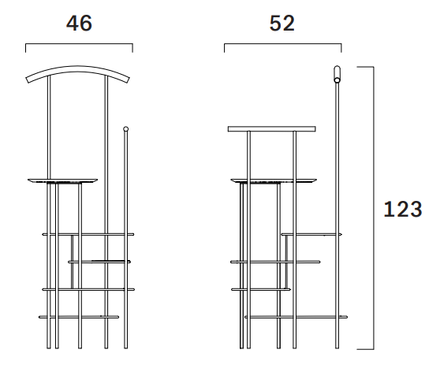 Frag Viae Valet Stand