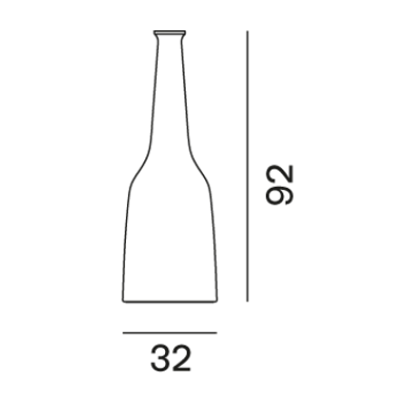 Gervasoni 1882 Inout Decorative Bottle