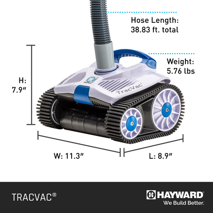 Hayward TracVac Suction Cleaner (Open Line)
