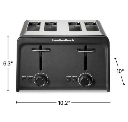 Hamilton Beach Contemporary 4 Slice Toaster