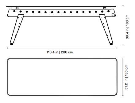 Rsbarcelona Dining Foosball Table Rs Max