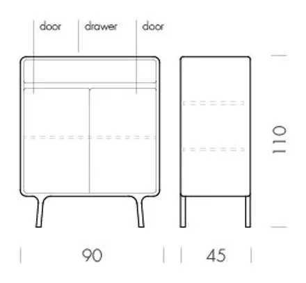 Gazzda Fawn Cabinet