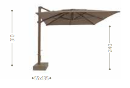 Talenti Parasol Athena  Umbrella