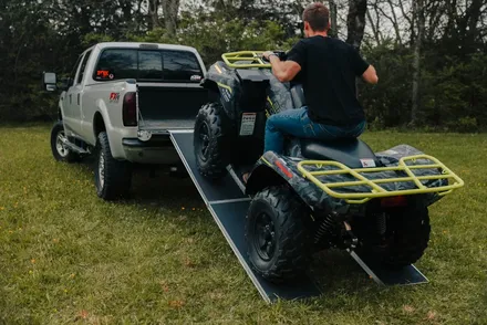 Ezaccess Strapless® Centerfold Atv Ramp