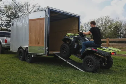 Ezaccess Strapless® Centerfold Atv Ramp