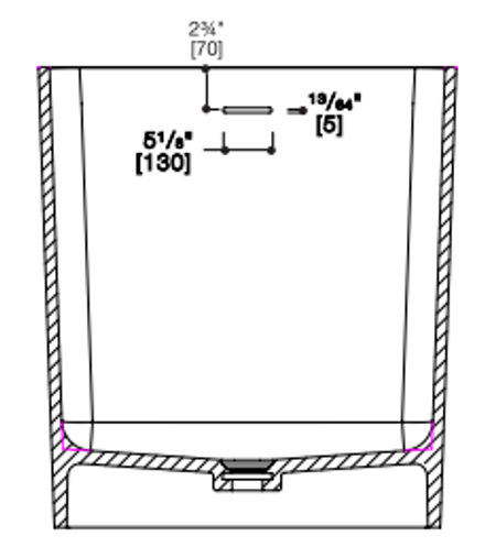 blu bathworks BT0304N12 53" ofuro rectangular bathtub