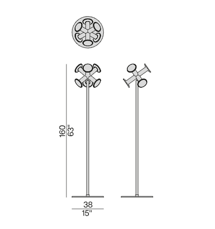 Porada Nodo Coat Stand