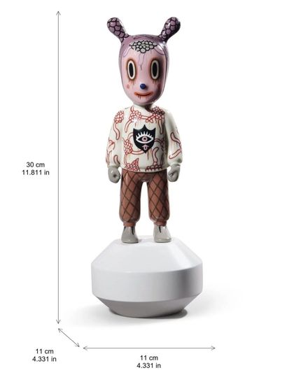 Lladro The Guest By Gary Baseman Sculpture. Small Model. Numbered Edition