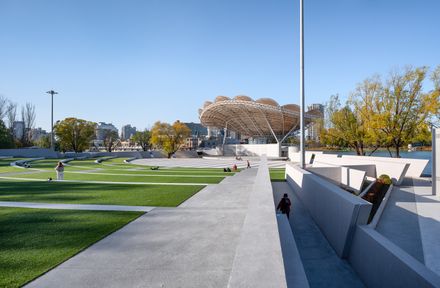Renovation Of Shell Theatre In Beijing Chaoyang Park