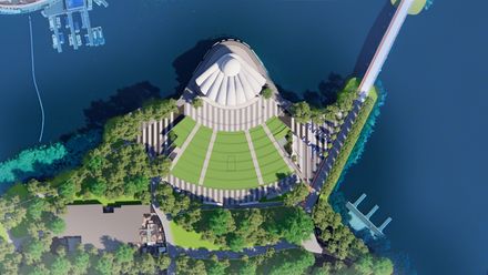 Renovation Of Shell Theatre In Beijing Chaoyang Park