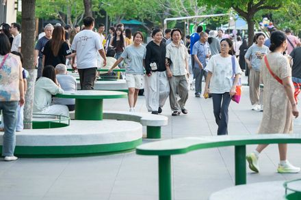 Spatial Renewal And Scene Stitching Of Birland Food Court