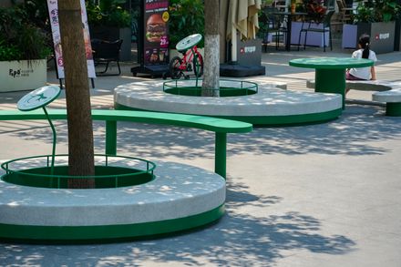 Spatial Renewal And Scene Stitching Of Birland Food Court