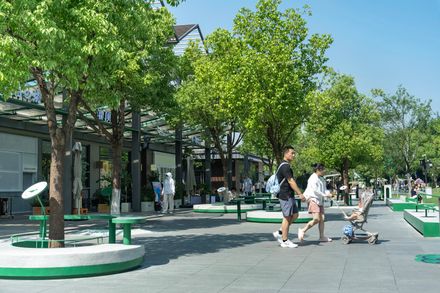 Spatial Renewal And Scene Stitching Of Birland Food Court