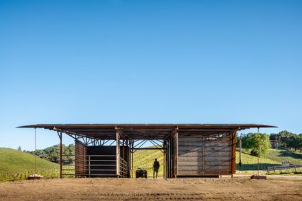 Saxum Vineyard Equipment Barn