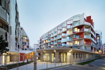 Nursing Home, Clichy-batignolles Ecodistrict In Paris