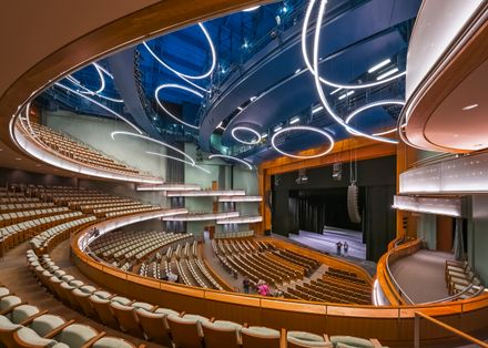 Hancher Auditorium, University of Iowa (Lighting Design)