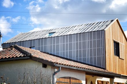 La maison sur le toit