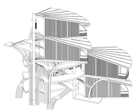 Tree house Design of Nanxi Happy Pastoral Wild Hotel