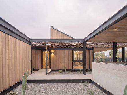 House with Lucarna