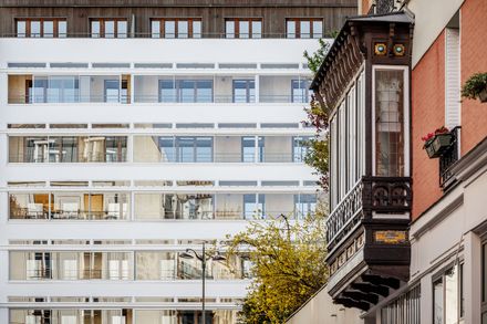 Garage Building into 63 Apartment Building
