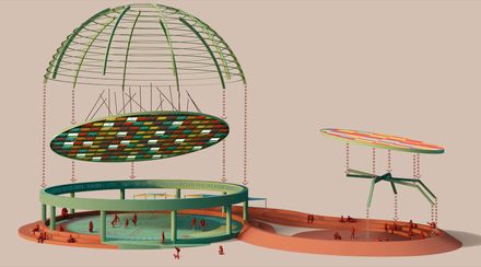 UH INFONAVIT Iztacalco Housing Unit and Public Space