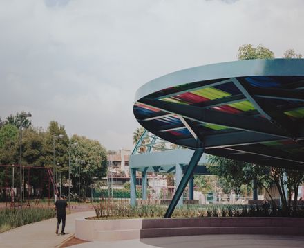 UH INFONAVIT Iztacalco Housing Unit and Public Space