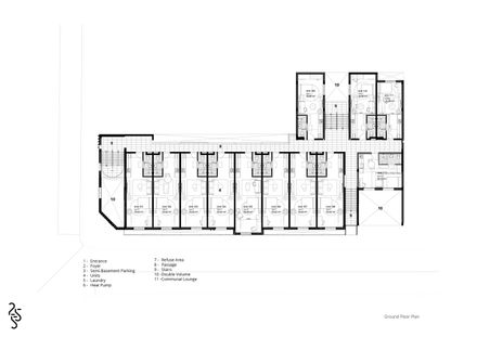 9 on Nares Apartment Building