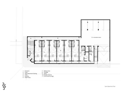9 on Nares Apartment Building
