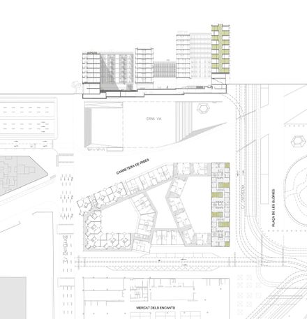 Glories Square 60 Social Housing Units / SV60 Arquitectos