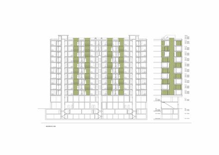 Glories Square 60 Social Housing Units / SV60 Arquitectos