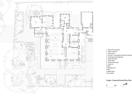 Temple Building Refurbishment Brighton Girls School